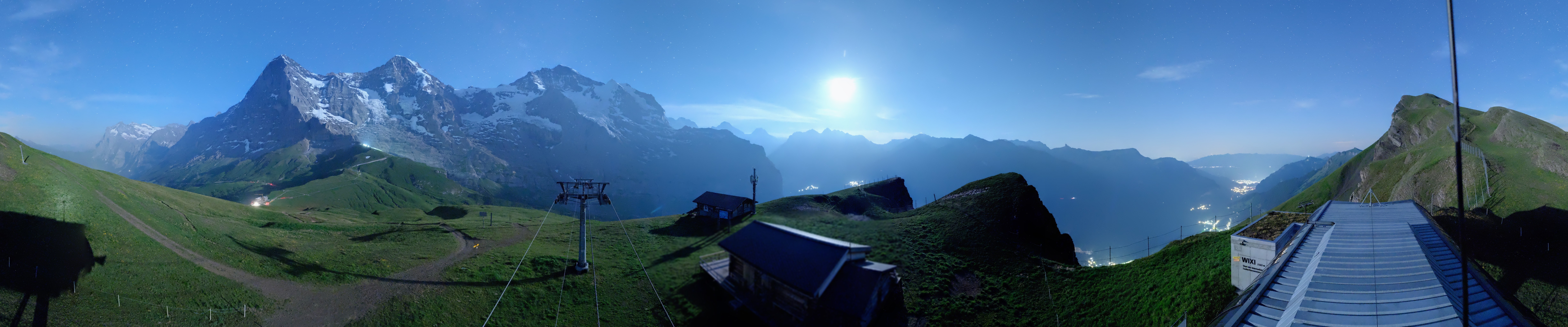 Archiv Foto Webcam Kleine Scheidegg-Lauberhorn, Grindelwald
