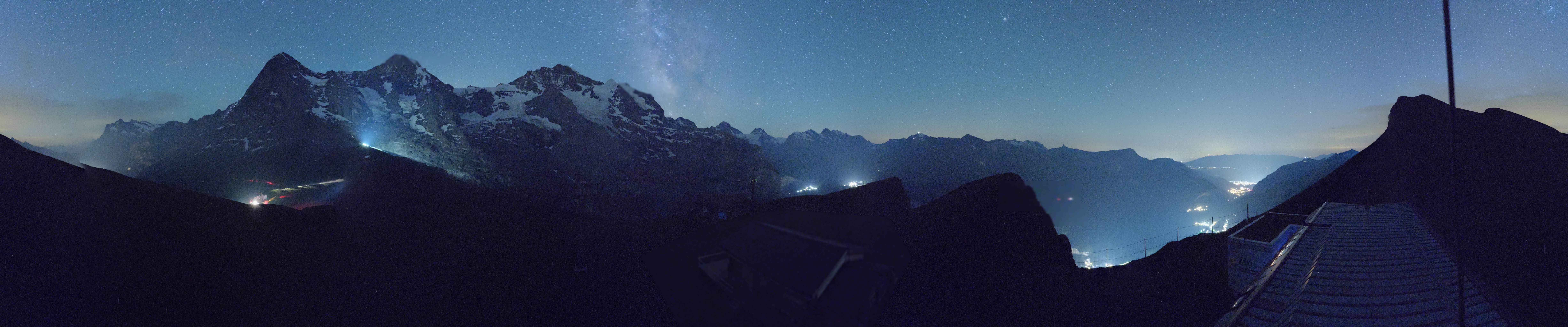 Archiv Foto Webcam Kleine Scheidegg-Lauberhorn, Grindelwald