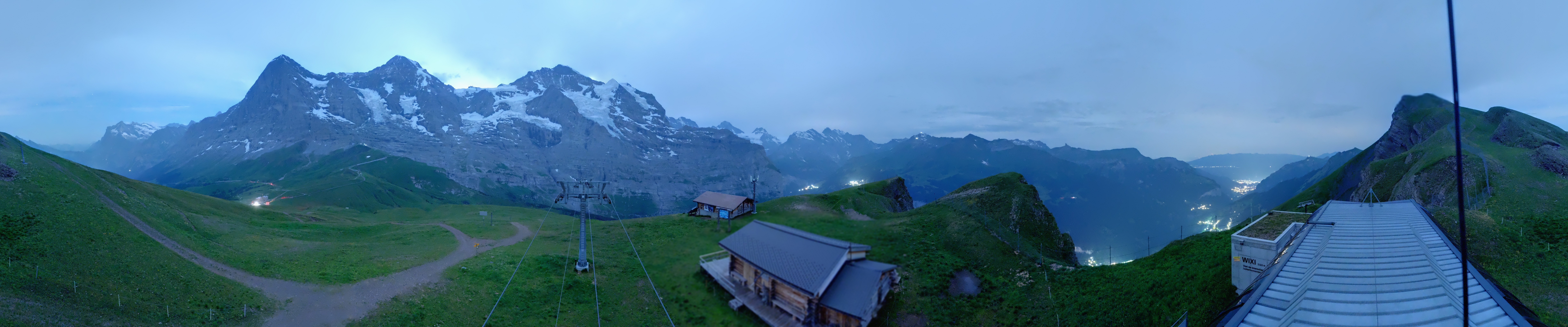 Archiv Foto Webcam Kleine Scheidegg-Lauberhorn, Grindelwald