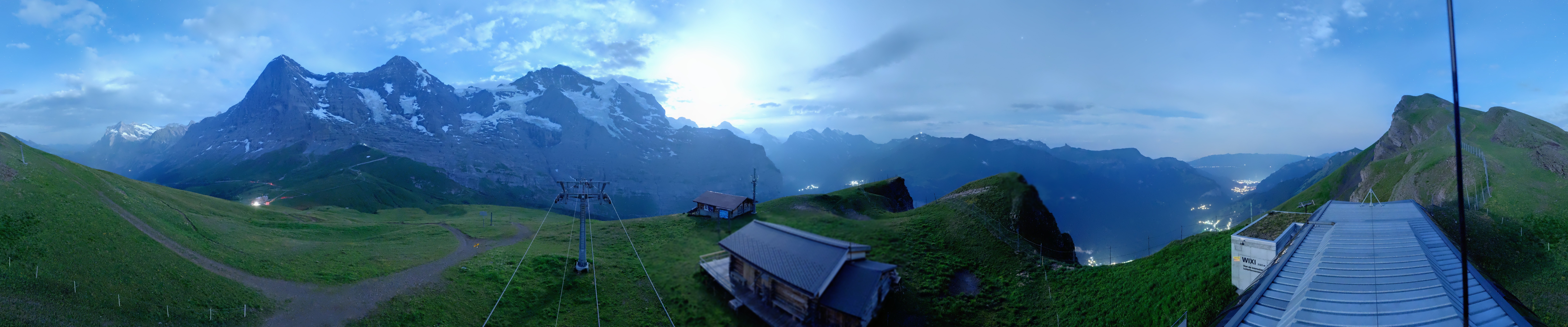 Archiv Foto Webcam Kleine Scheidegg-Lauberhorn, Grindelwald