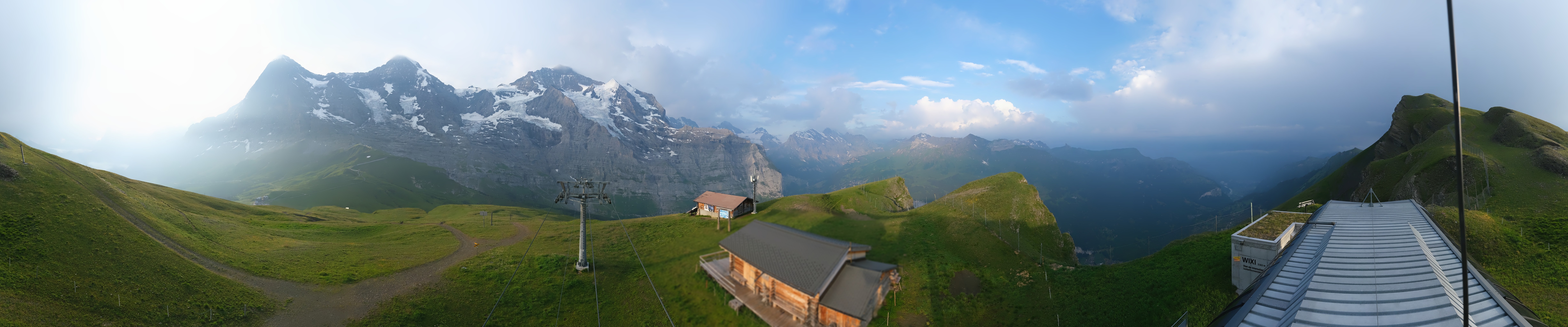 Archiv Foto Webcam Kleine Scheidegg-Lauberhorn, Grindelwald