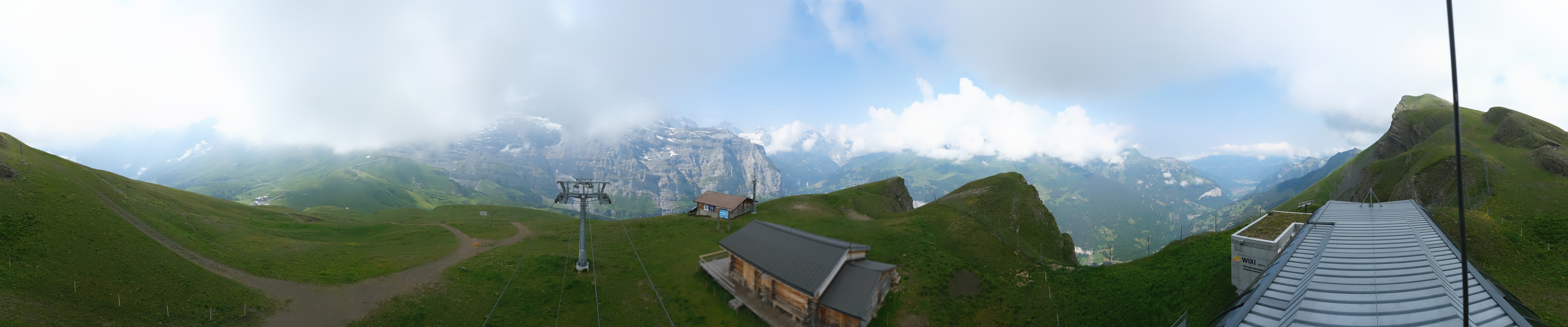 Archiv Foto Webcam Kleine Scheidegg-Lauberhorn, Grindelwald