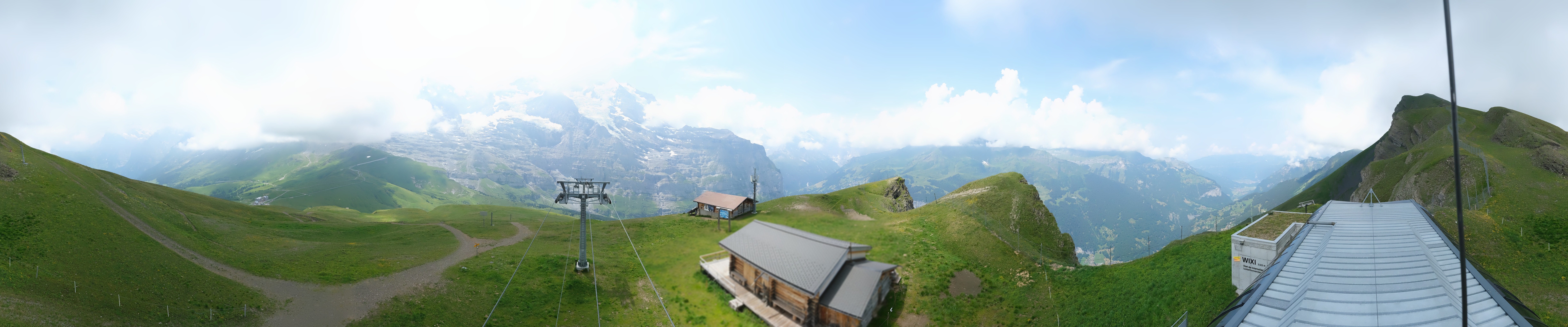Archiv Foto Webcam Kleine Scheidegg-Lauberhorn, Grindelwald