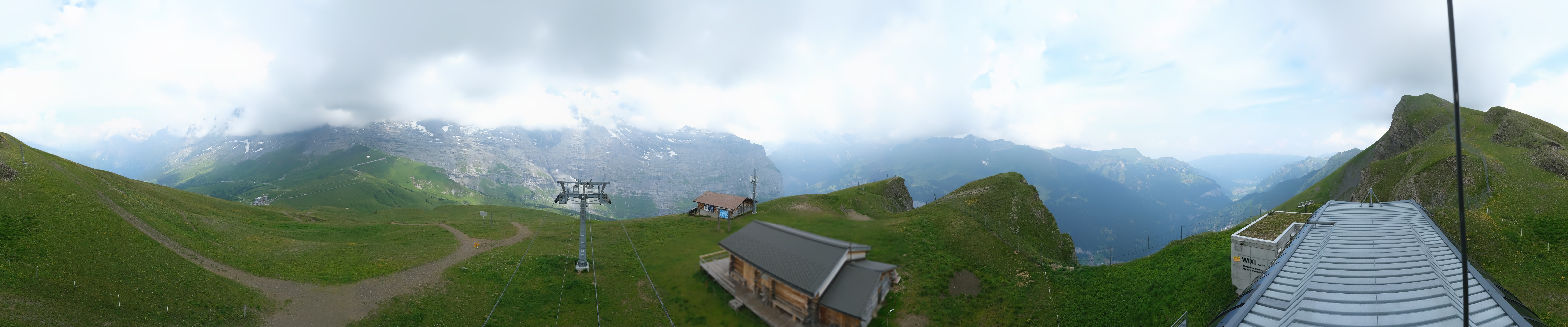 Archiv Foto Webcam Kleine Scheidegg-Lauberhorn, Grindelwald