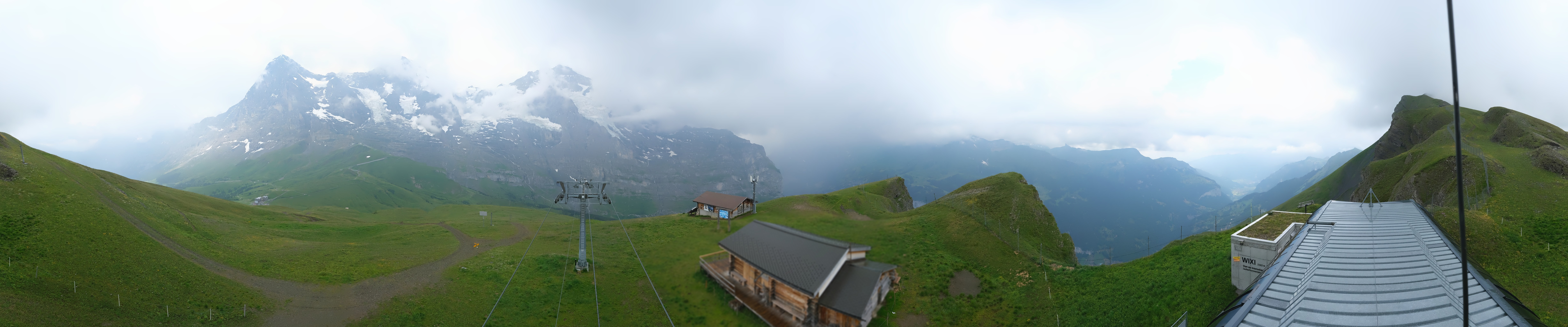Archiv Foto Webcam Kleine Scheidegg-Lauberhorn, Grindelwald