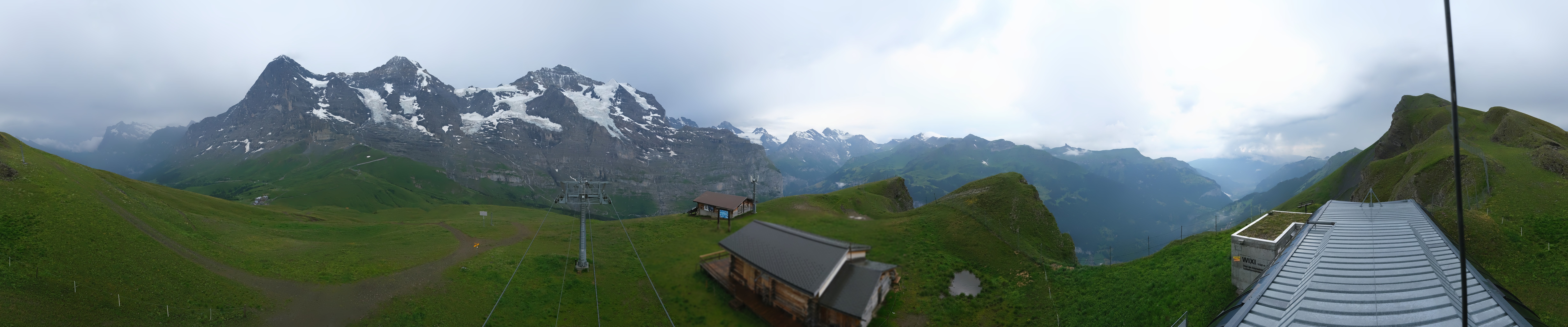 Archiv Foto Webcam Kleine Scheidegg-Lauberhorn, Grindelwald