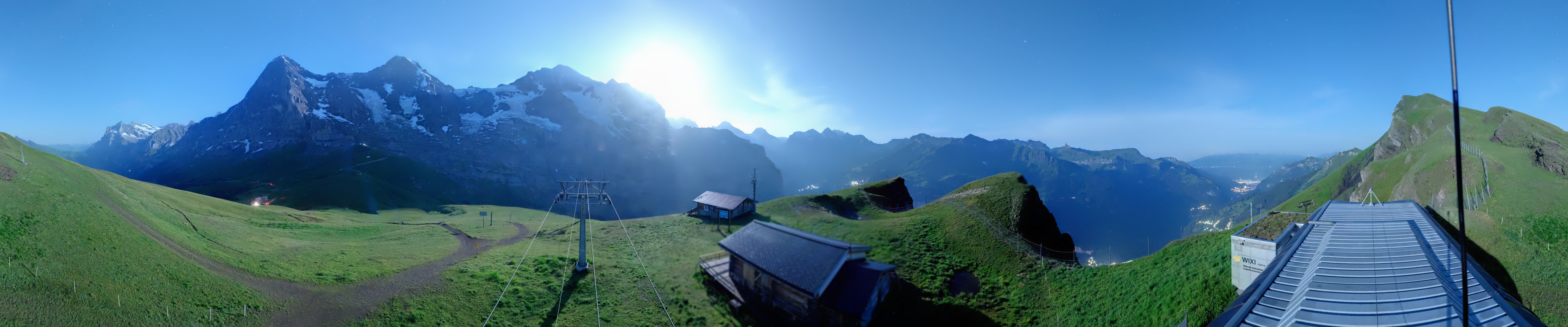 Archived image Webcam Top Station Lauberhorn, Grindelwald