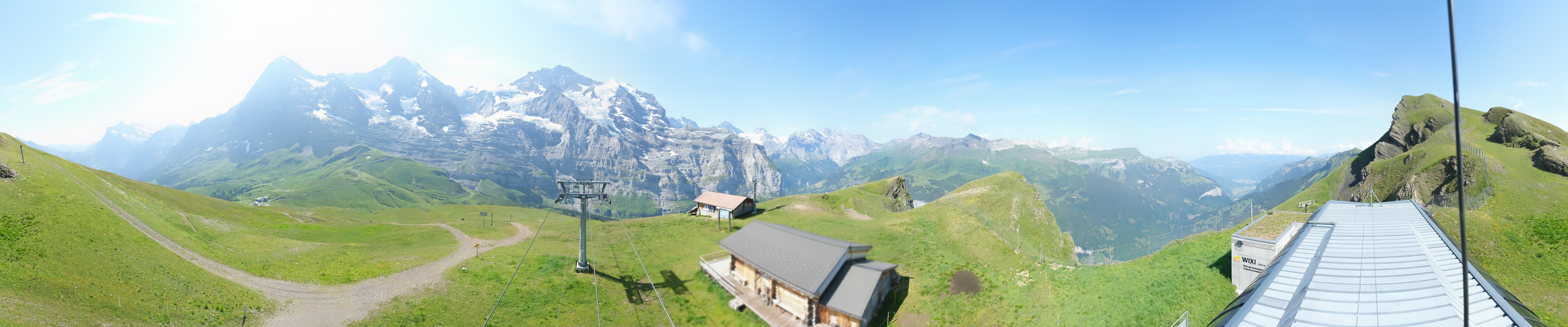 Archived image Webcam Top Station Lauberhorn, Grindelwald