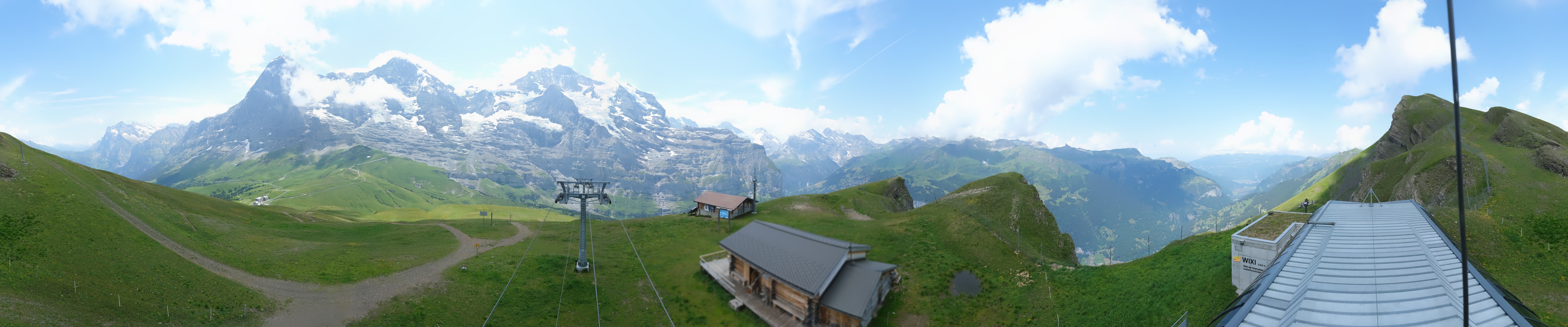 Archived image Webcam Top Station Lauberhorn, Grindelwald