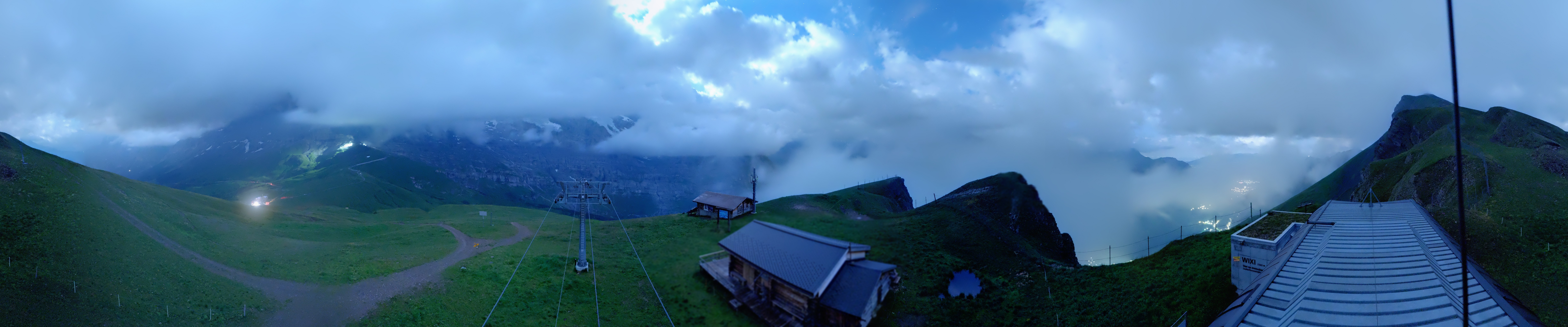 Archiv Foto Webcam Kleine Scheidegg-Lauberhorn, Grindelwald