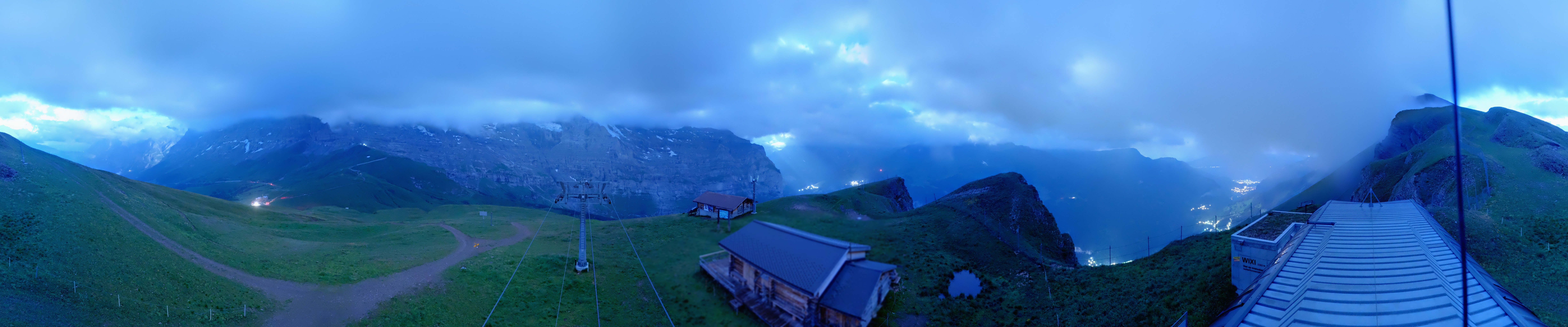 Archiv Foto Webcam Kleine Scheidegg-Lauberhorn, Grindelwald