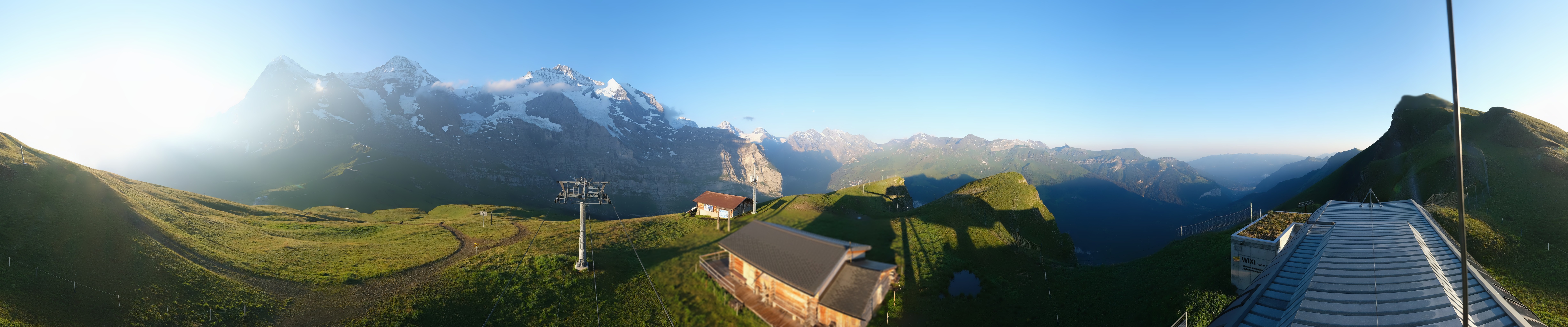 Archiv Foto Webcam Kleine Scheidegg-Lauberhorn, Grindelwald