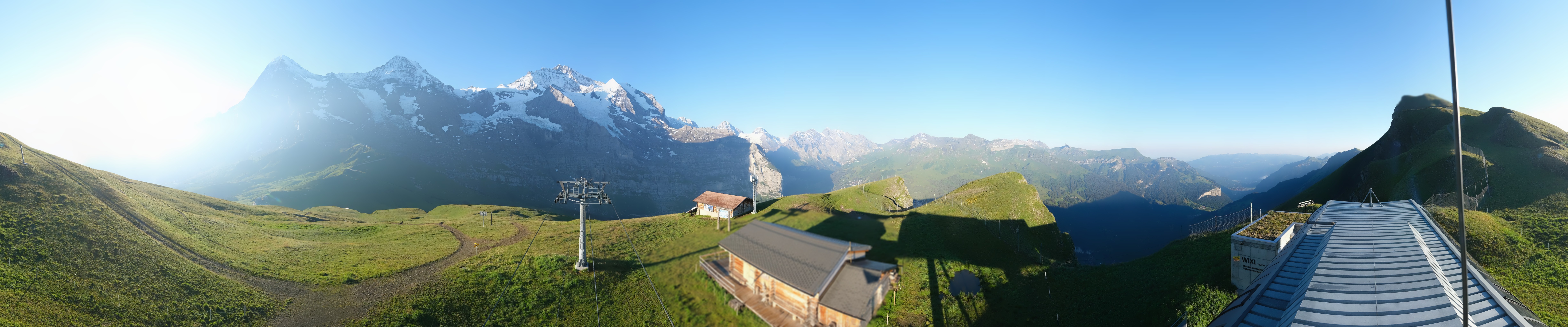 Archiv Foto Webcam Kleine Scheidegg-Lauberhorn, Grindelwald