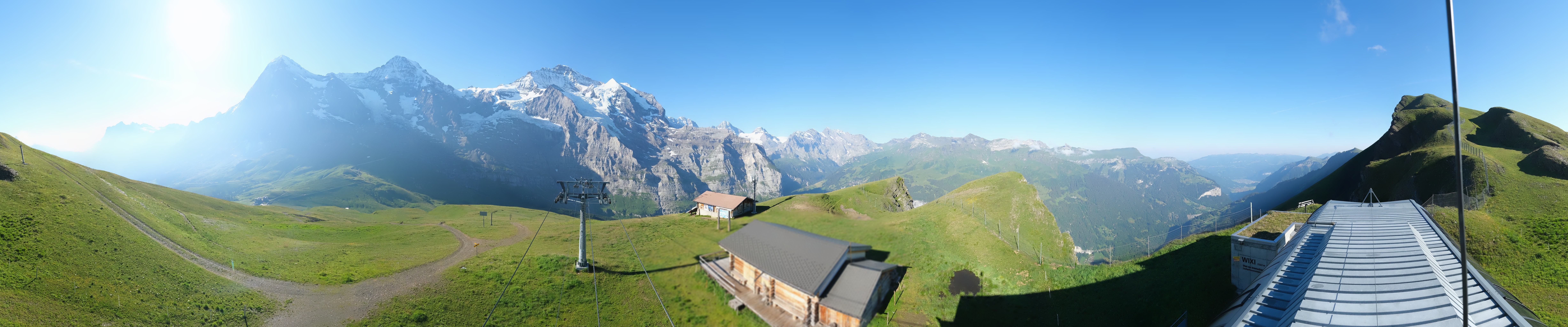 Archiv Foto Webcam Kleine Scheidegg-Lauberhorn, Grindelwald