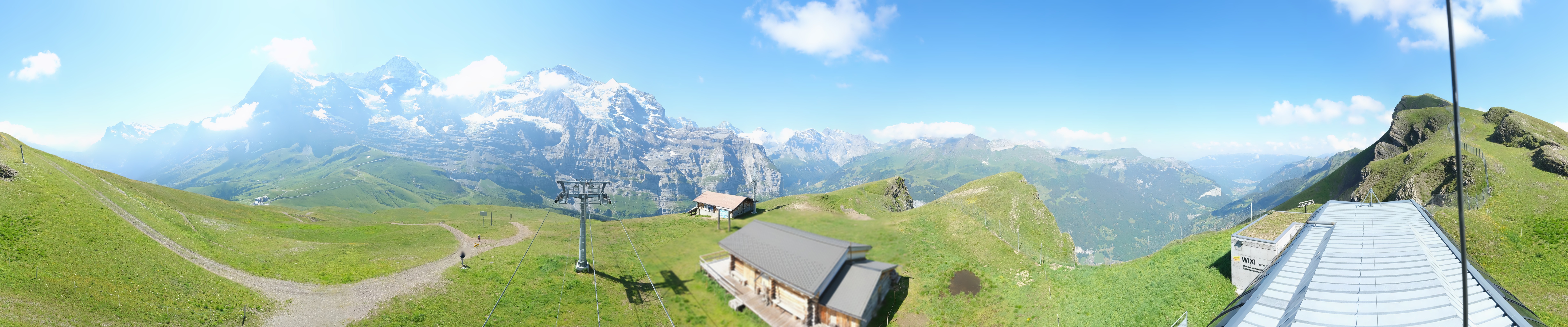 Archiv Foto Webcam Kleine Scheidegg-Lauberhorn, Grindelwald