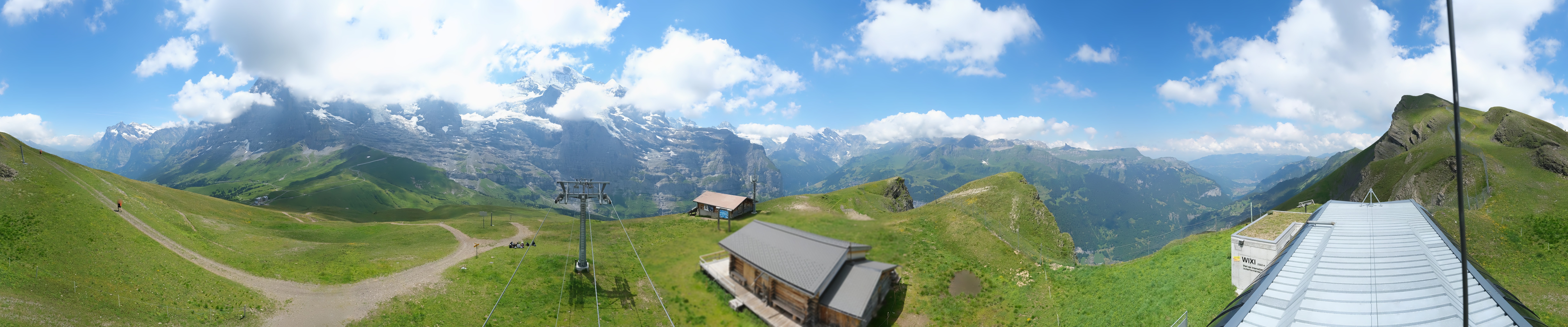 Archiv Foto Webcam Kleine Scheidegg-Lauberhorn, Grindelwald