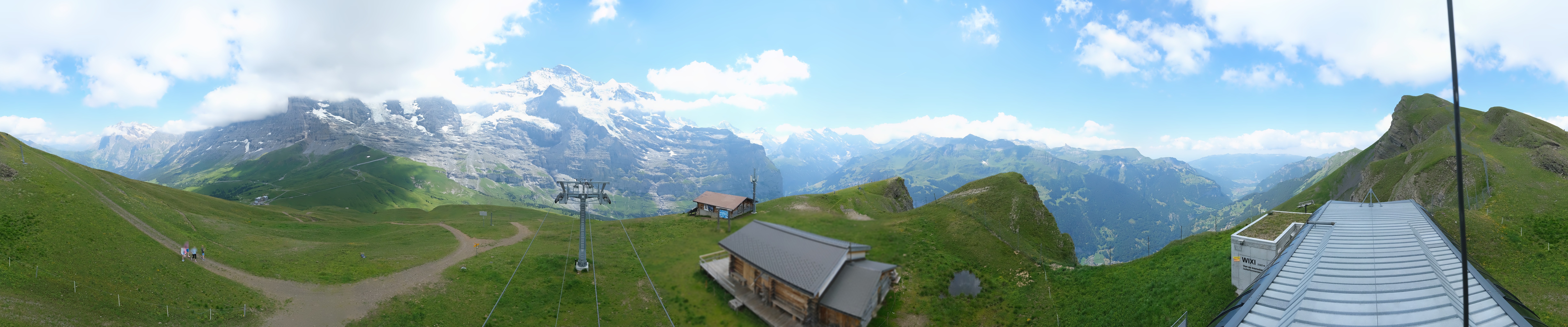 Archiv Foto Webcam Kleine Scheidegg-Lauberhorn, Grindelwald
