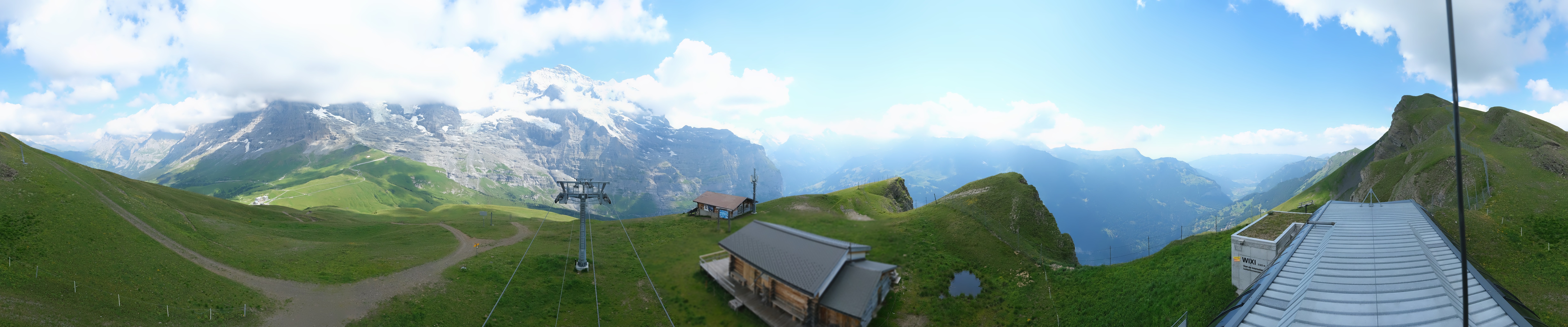 Archiv Foto Webcam Kleine Scheidegg-Lauberhorn, Grindelwald