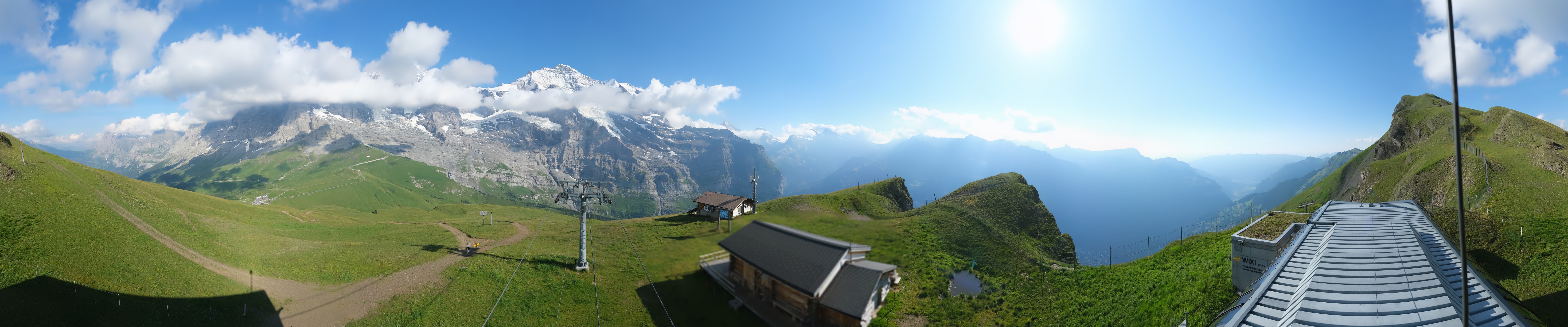 Archiv Foto Webcam Kleine Scheidegg-Lauberhorn, Grindelwald