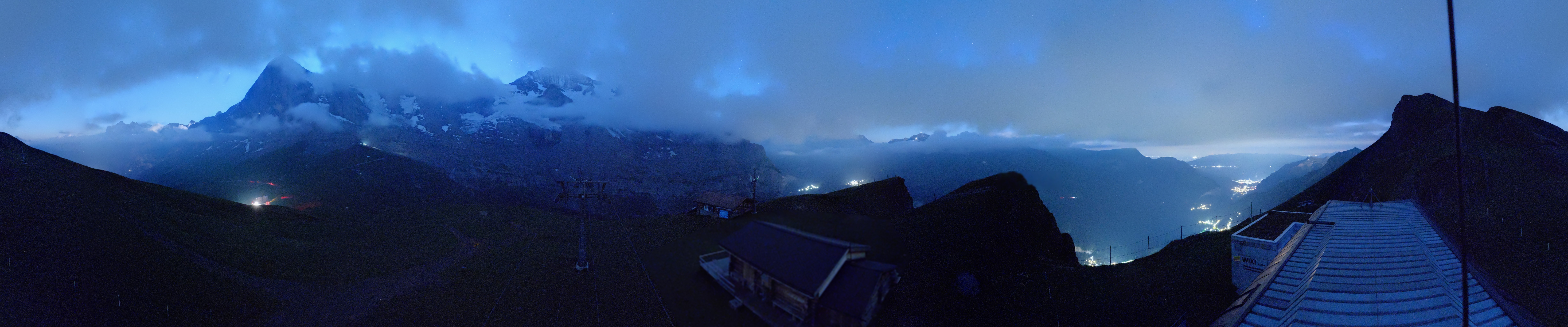 Archiv Foto Webcam Kleine Scheidegg-Lauberhorn, Grindelwald