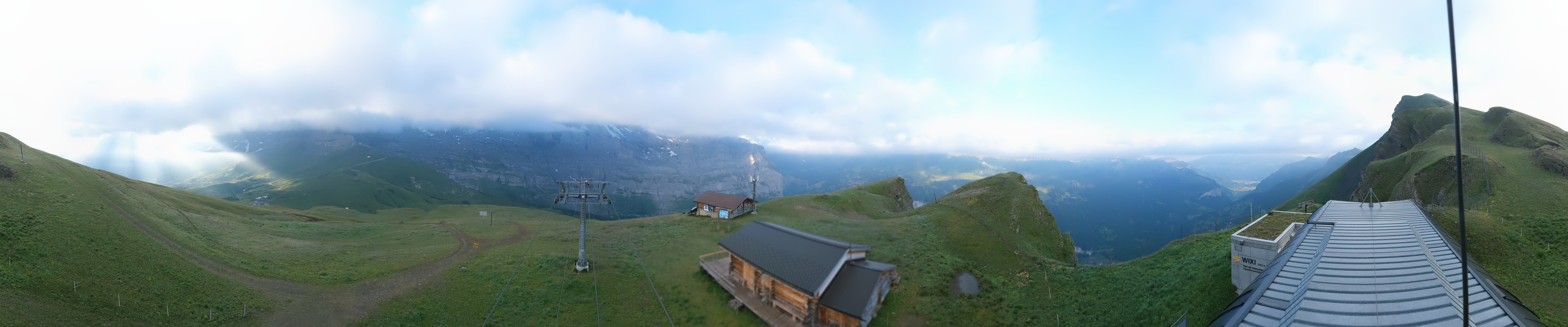 Archiv Foto Webcam Kleine Scheidegg-Lauberhorn, Grindelwald