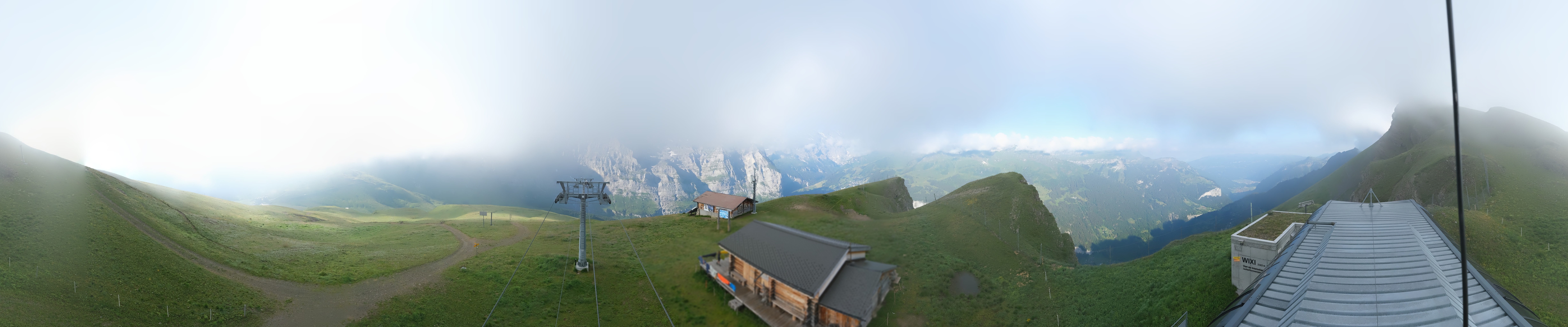 Archiv Foto Webcam Kleine Scheidegg-Lauberhorn, Grindelwald