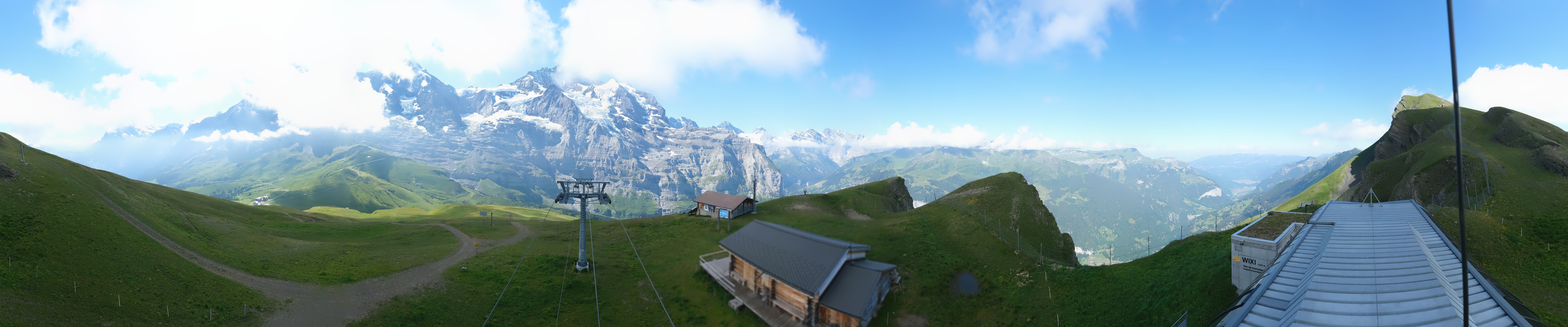 Archiv Foto Webcam Kleine Scheidegg-Lauberhorn, Grindelwald