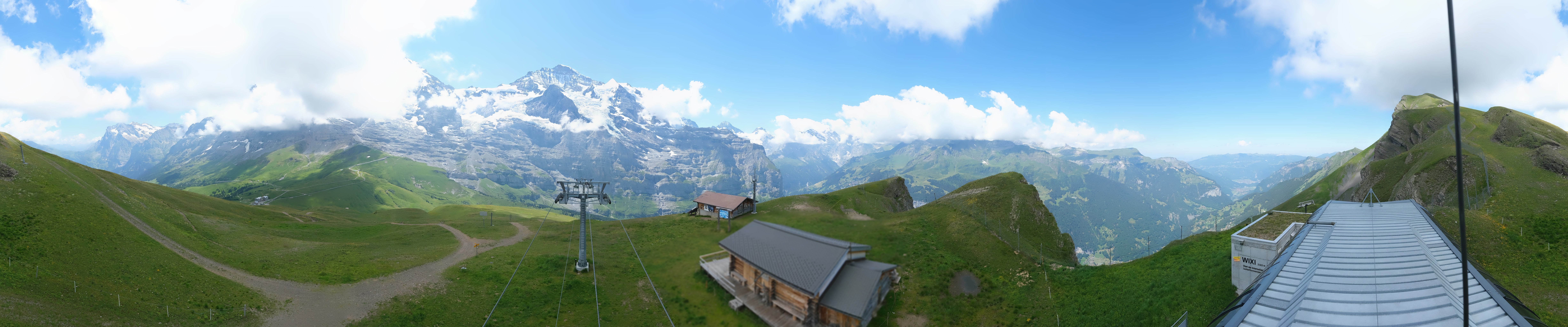 Archiv Foto Webcam Kleine Scheidegg-Lauberhorn, Grindelwald