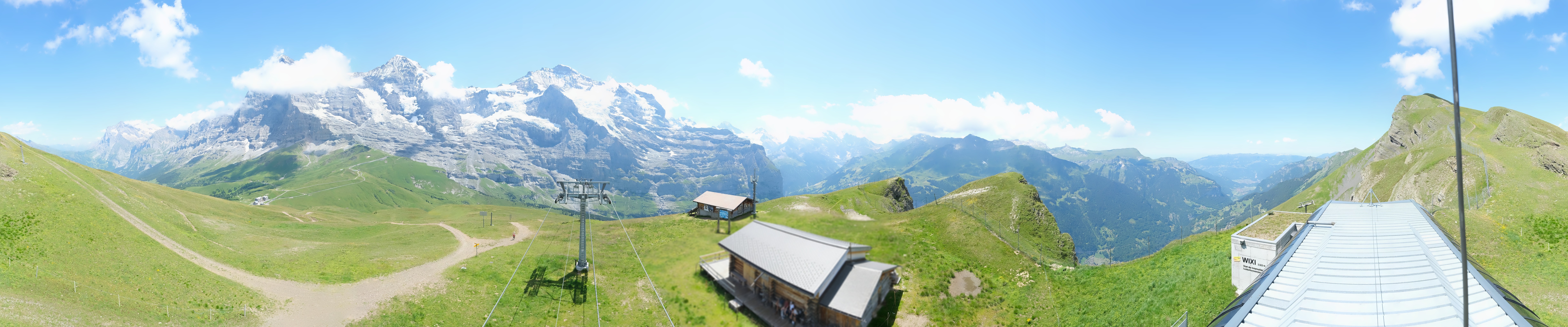 Archiv Foto Webcam Kleine Scheidegg-Lauberhorn, Grindelwald