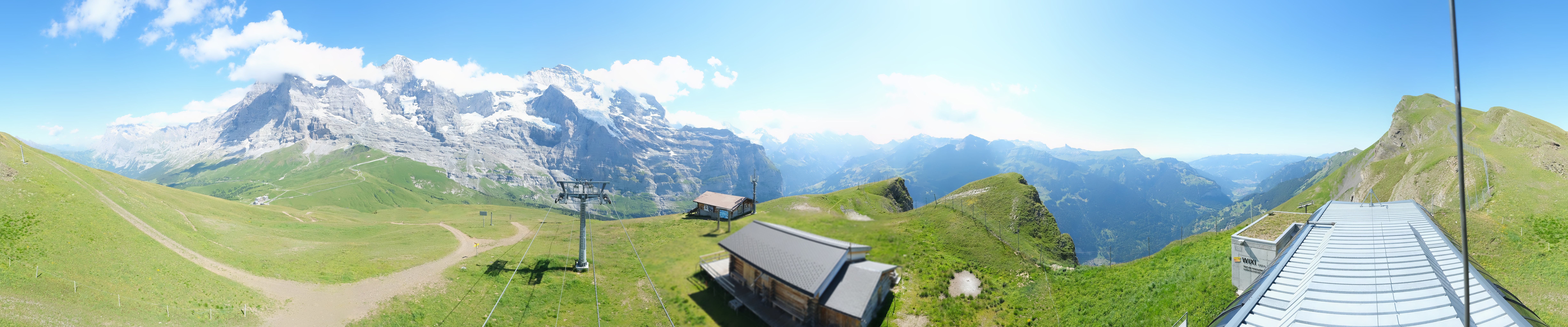 Archiv Foto Webcam Kleine Scheidegg-Lauberhorn, Grindelwald
