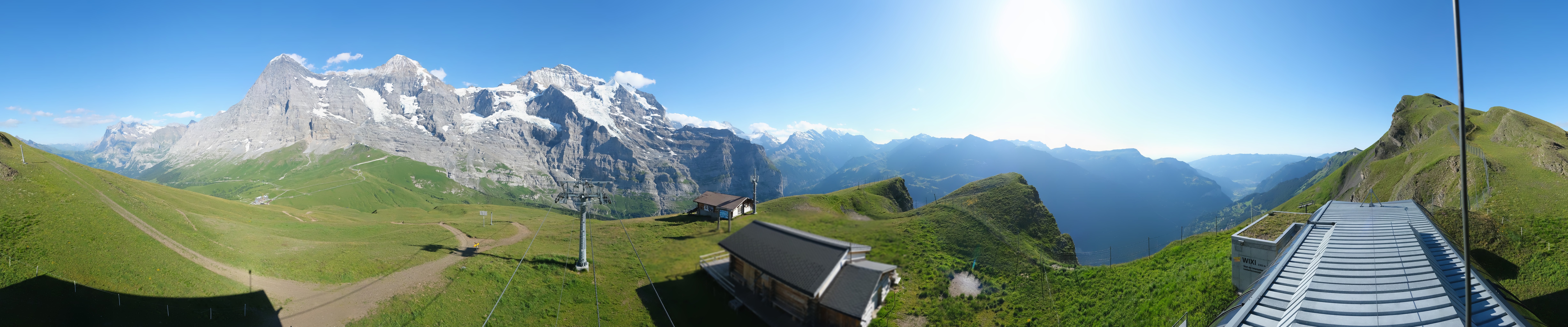 Archiv Foto Webcam Kleine Scheidegg-Lauberhorn, Grindelwald