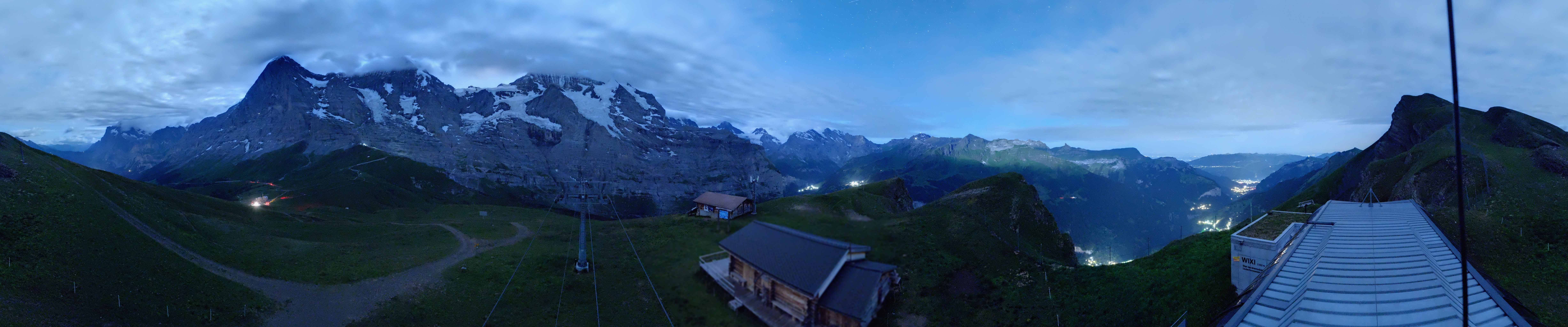 Archiv Foto Webcam Kleine Scheidegg-Lauberhorn, Grindelwald
