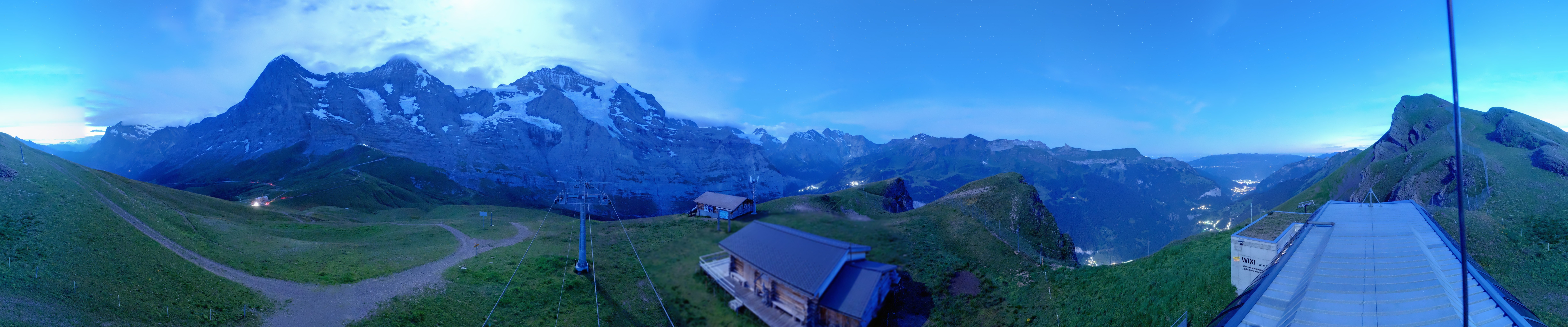 Archiv Foto Webcam Kleine Scheidegg-Lauberhorn, Grindelwald