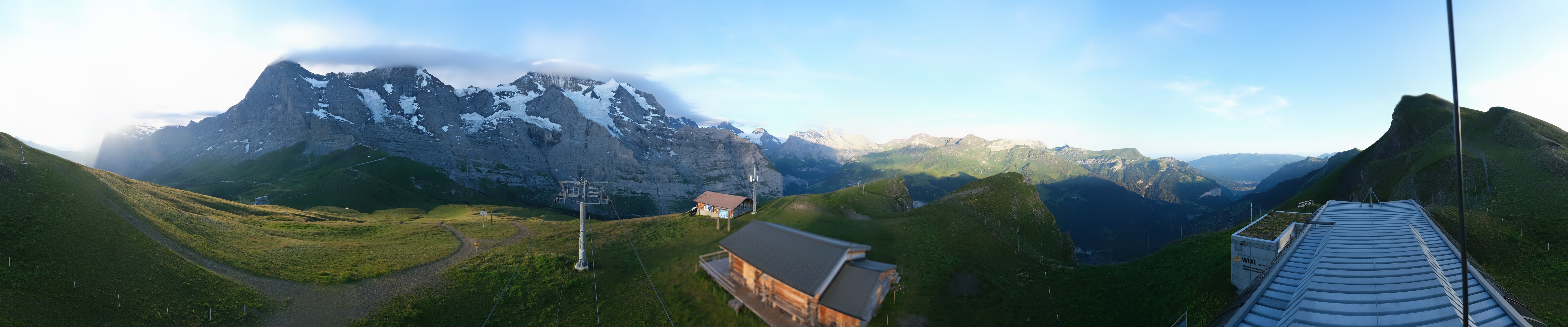 Archiv Foto Webcam Kleine Scheidegg-Lauberhorn, Grindelwald
