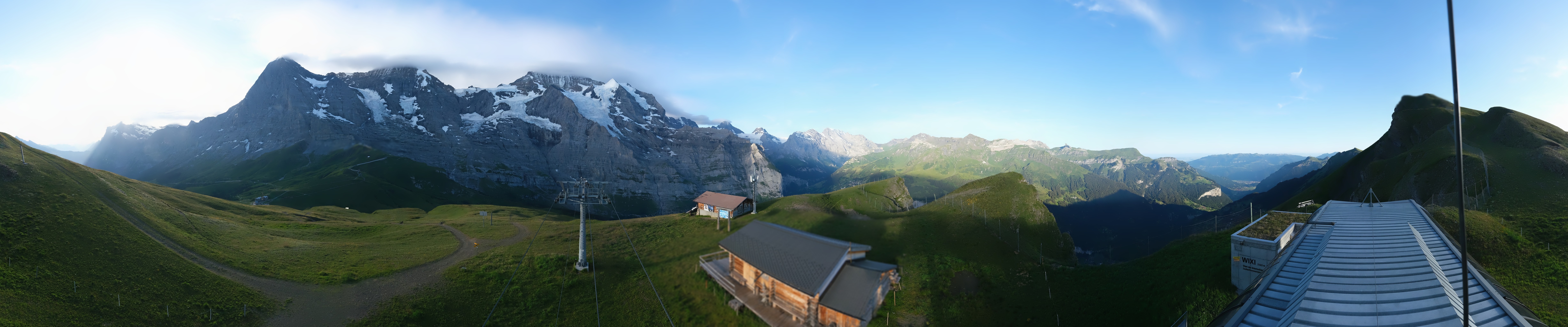 Archiv Foto Webcam Kleine Scheidegg-Lauberhorn, Grindelwald