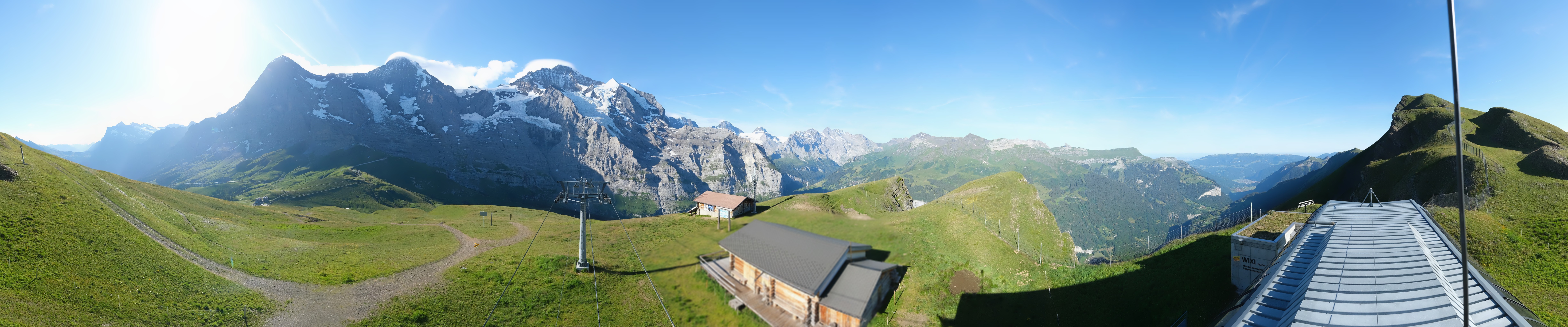 Archiv Foto Webcam Kleine Scheidegg-Lauberhorn, Grindelwald