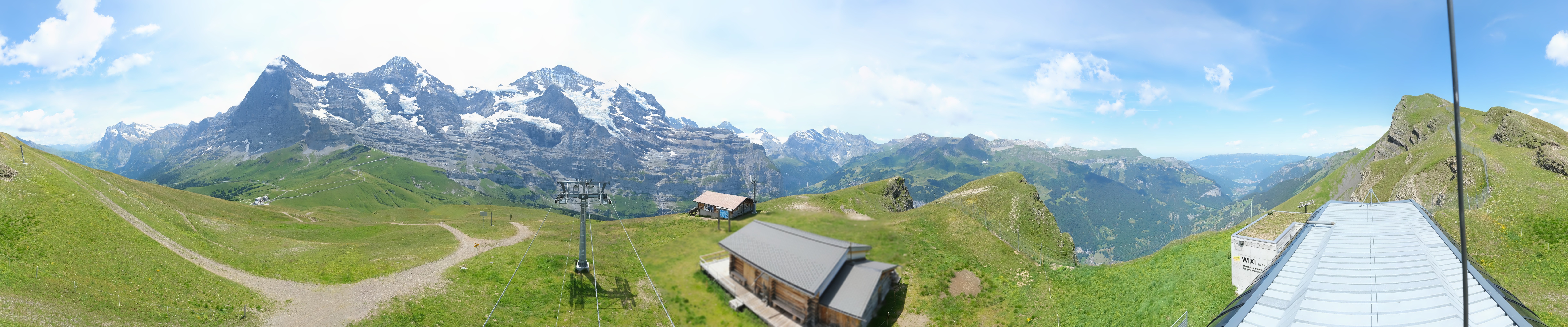 Archiv Foto Webcam Kleine Scheidegg-Lauberhorn, Grindelwald