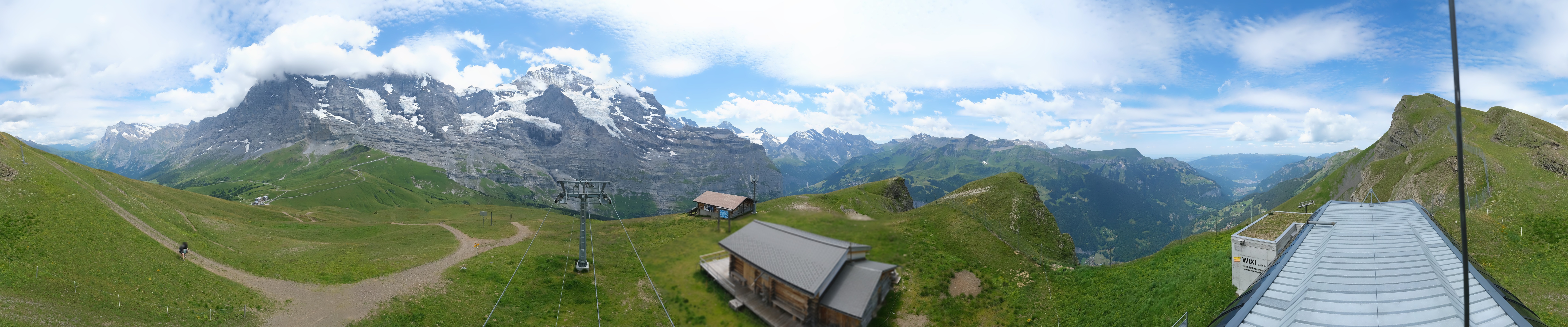Archiv Foto Webcam Kleine Scheidegg-Lauberhorn, Grindelwald