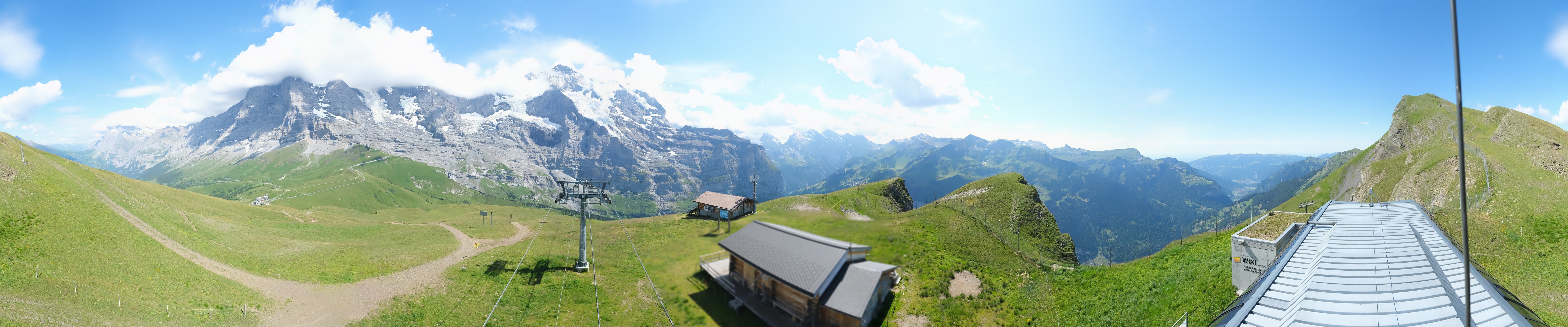 Archiv Foto Webcam Kleine Scheidegg-Lauberhorn, Grindelwald