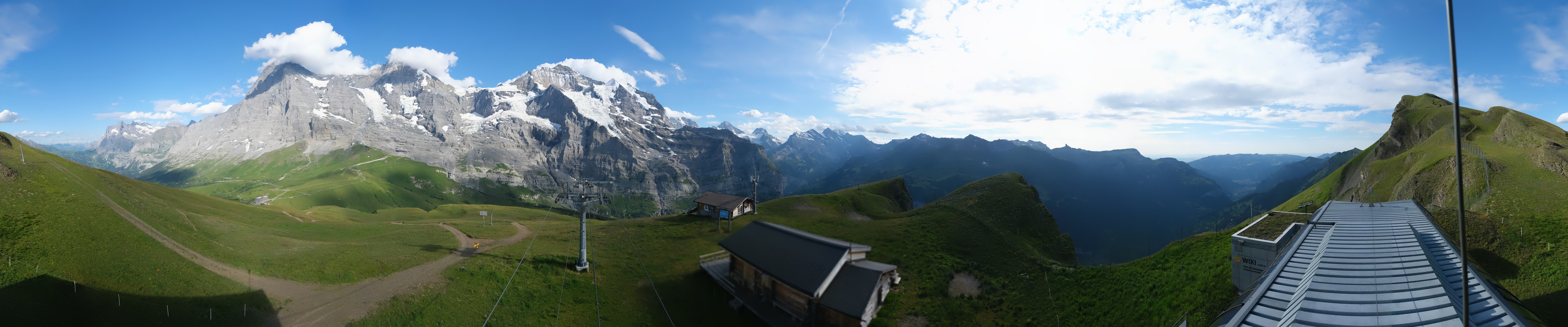 Archiv Foto Webcam Kleine Scheidegg-Lauberhorn, Grindelwald