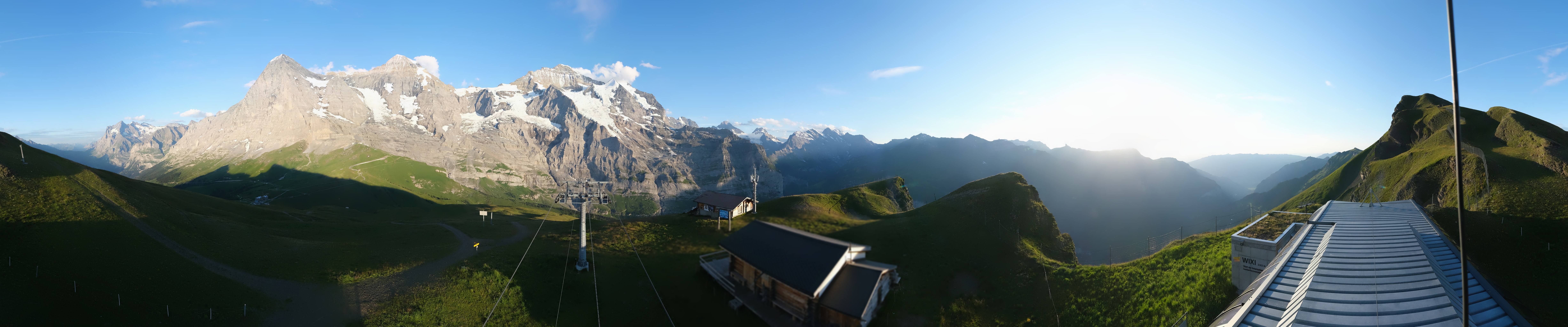 Archiv Foto Webcam Kleine Scheidegg-Lauberhorn, Grindelwald