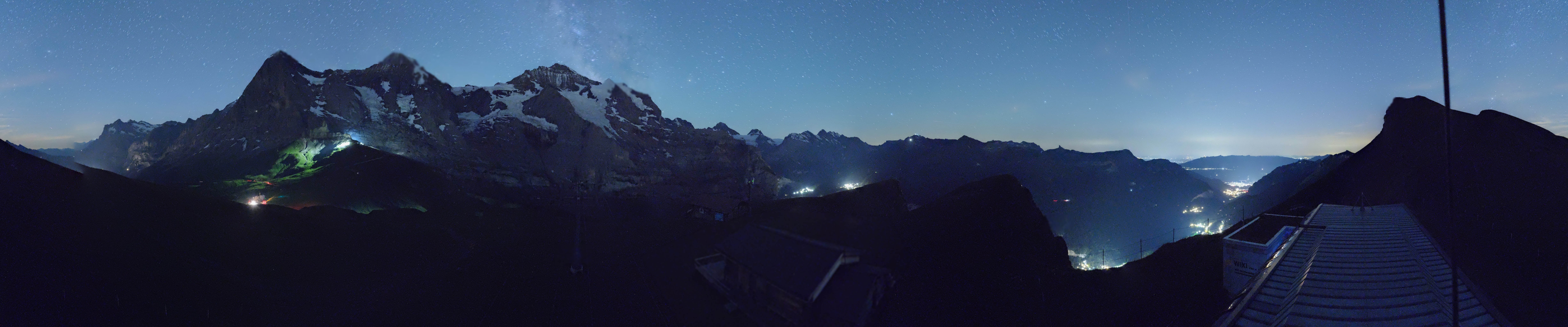 Archived image Webcam Top Station Lauberhorn, Grindelwald
