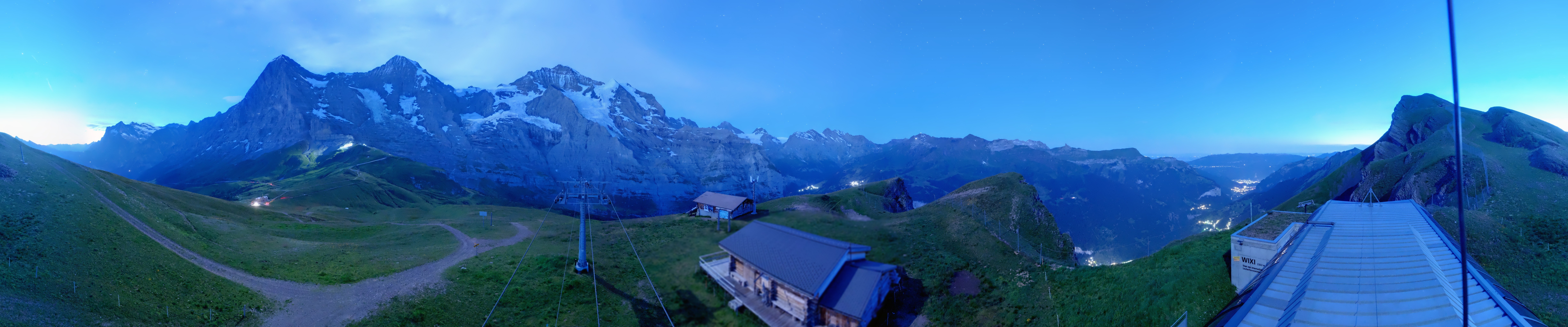 Archived image Webcam Top Station Lauberhorn, Grindelwald