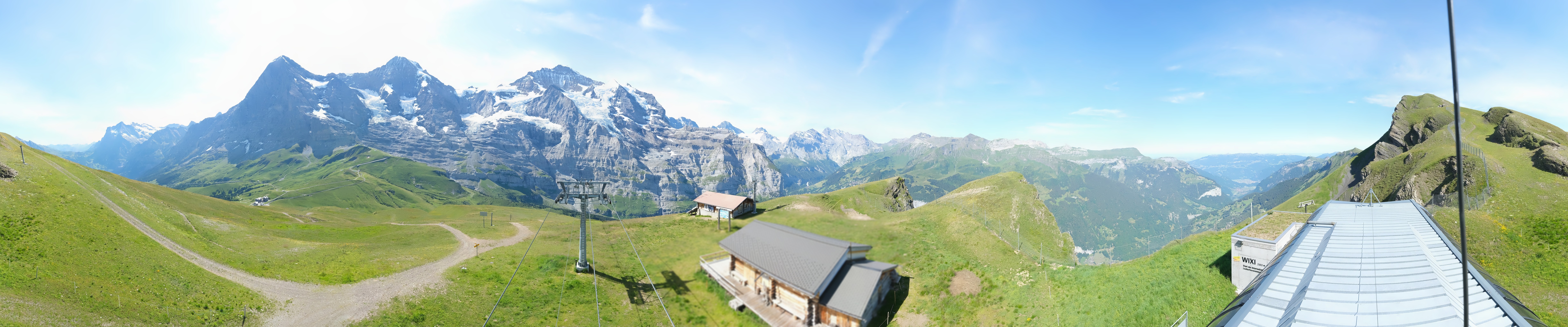 Archived image Webcam Top Station Lauberhorn, Grindelwald