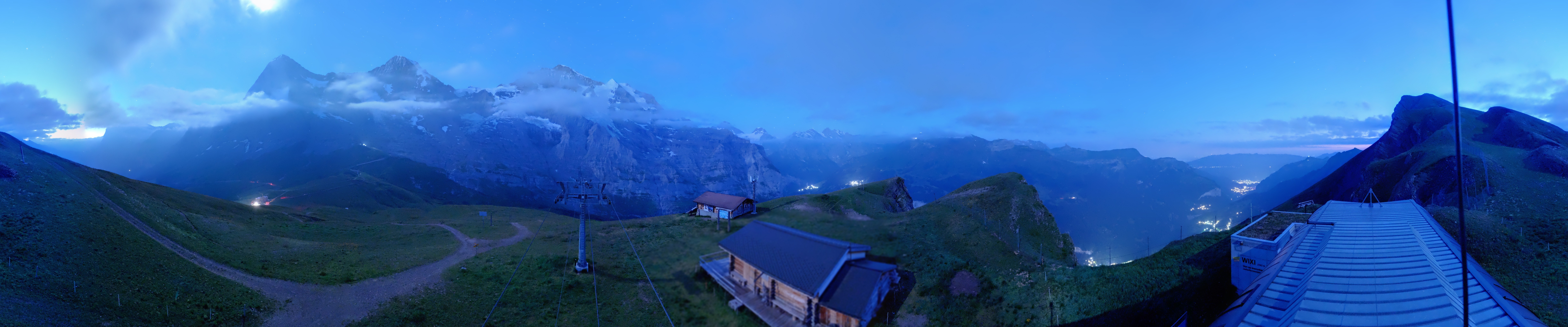 Archiv Foto Webcam Kleine Scheidegg-Lauberhorn, Grindelwald
