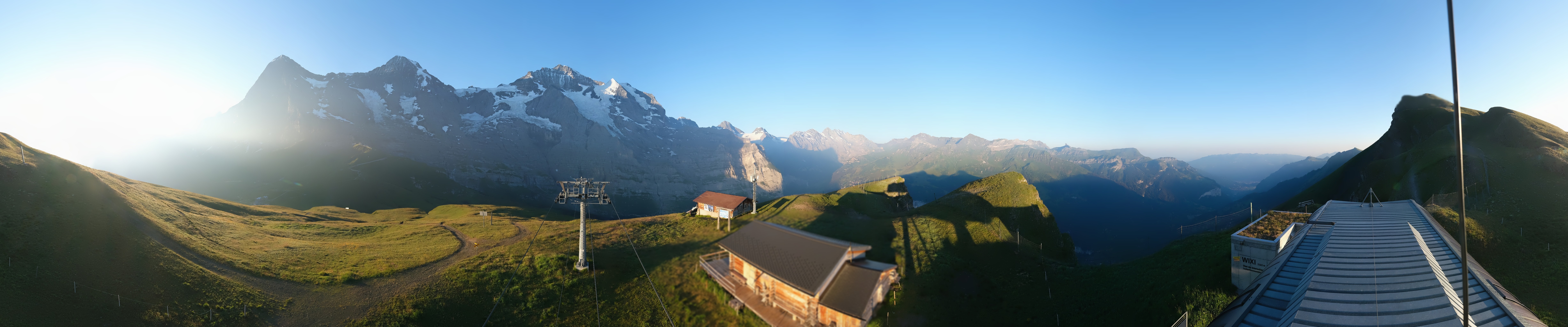 Archiv Foto Webcam Kleine Scheidegg-Lauberhorn, Grindelwald
