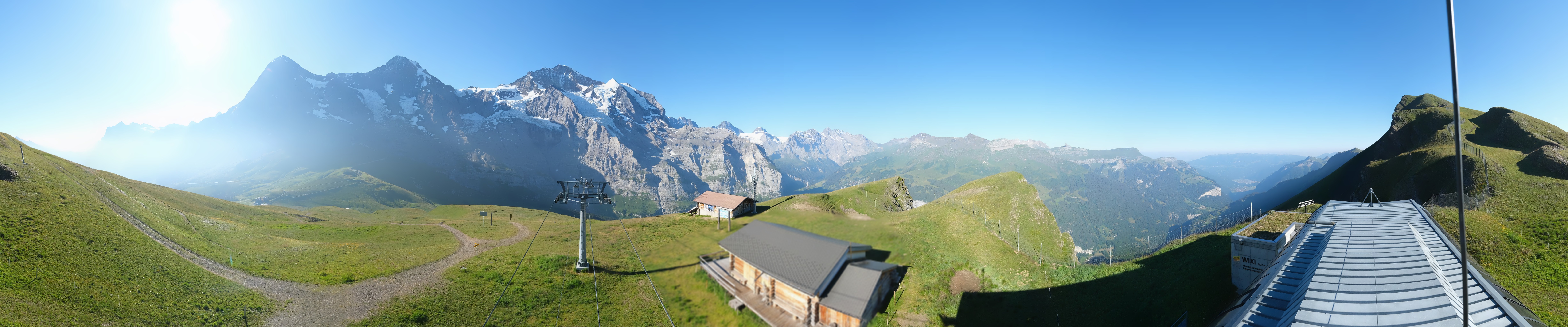 Archiv Foto Webcam Kleine Scheidegg-Lauberhorn, Grindelwald