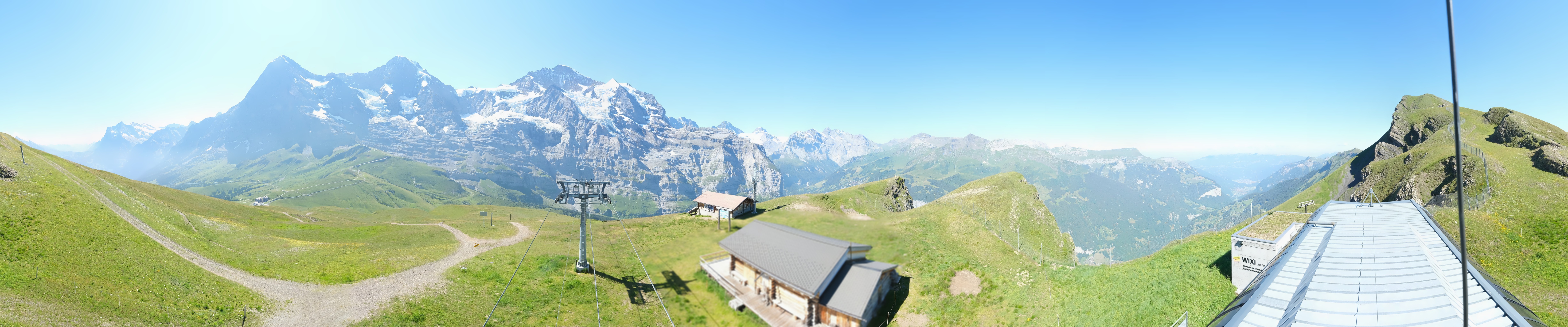 Archiv Foto Webcam Kleine Scheidegg-Lauberhorn, Grindelwald