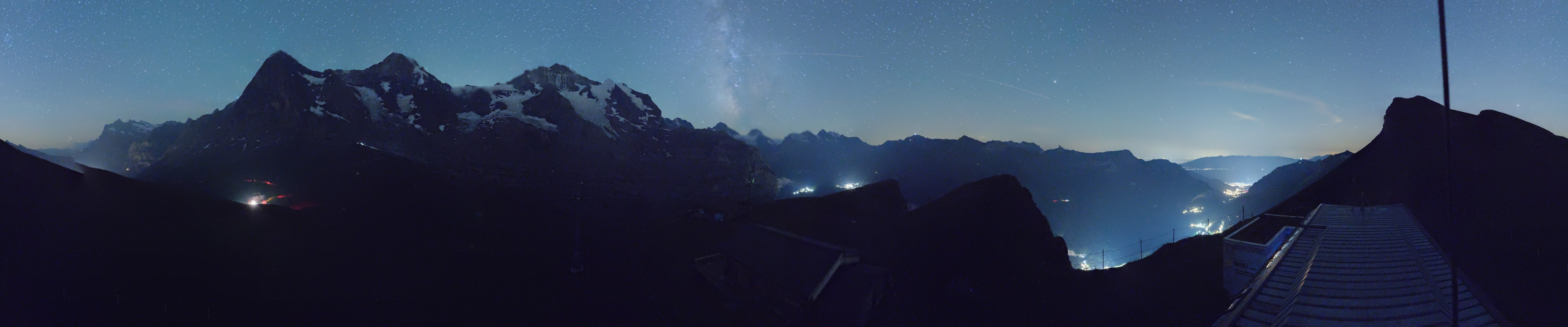 Archived image Webcam Top Station Lauberhorn, Grindelwald