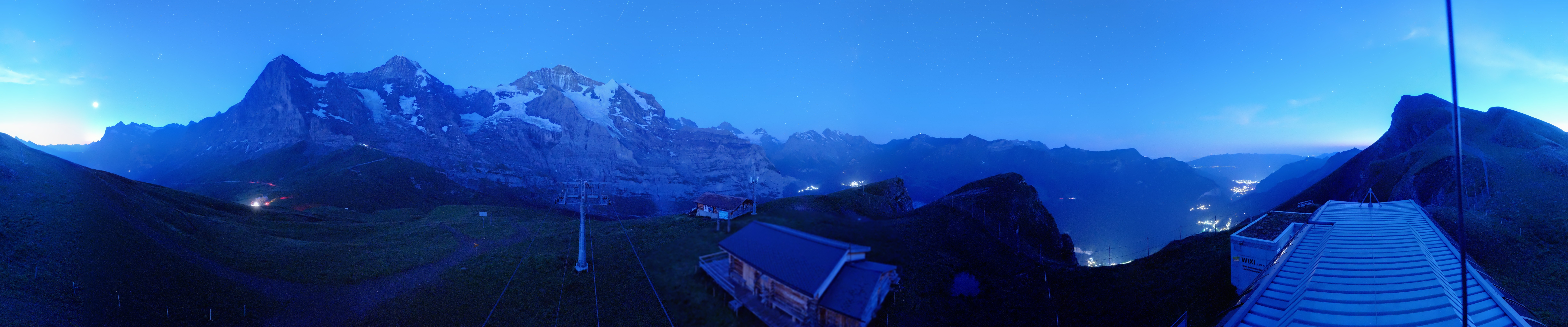 Archived image Webcam Top Station Lauberhorn, Grindelwald